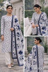Baroque Printed Lawn 3pc