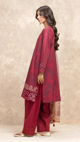 Royal Embroidery Lawn 3pc